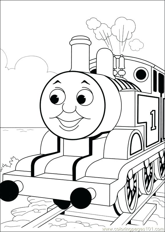 567x794 Free Thomas Coloring Pages And Friends Coloring Page Free