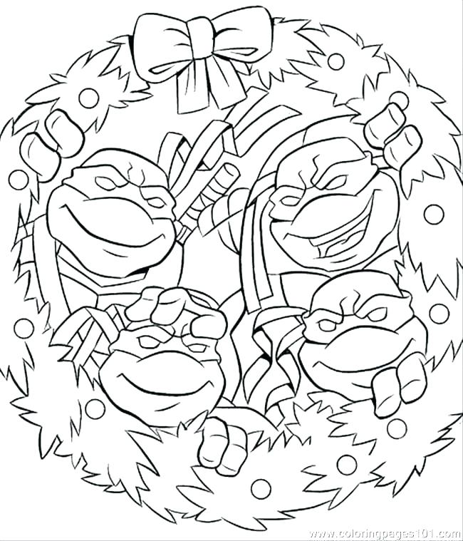 650x759 Ninja Turtle Coloring Pages Printable 2527348