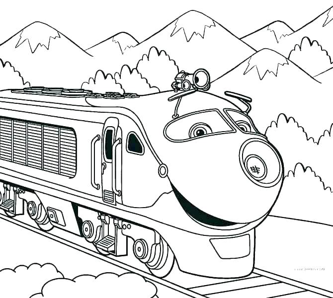 670x600 Train Coloring Pages Printable Best Pictures Of Trains To Print