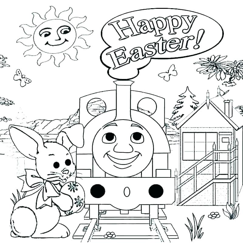 800x800 Train Coloring Pages Free