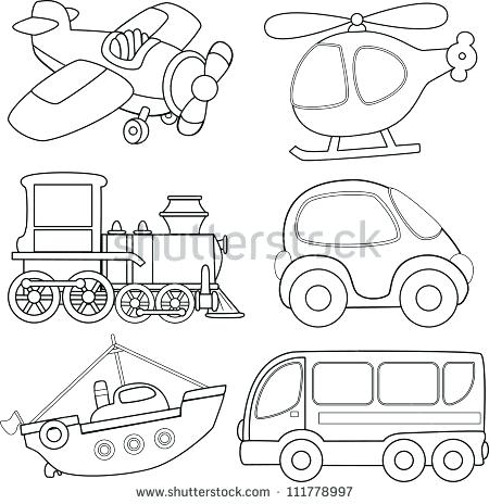 450x464 Transport Colouring Pages Printable Transportation Coloring Page