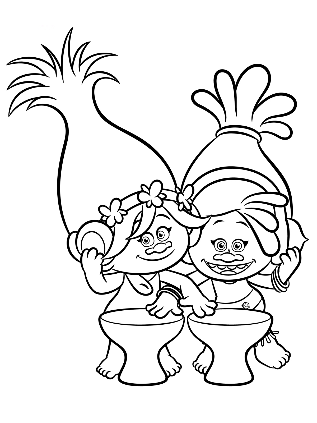 1200x1600 Trolls Coloring Pages Free Printable Fun Coloring Pages