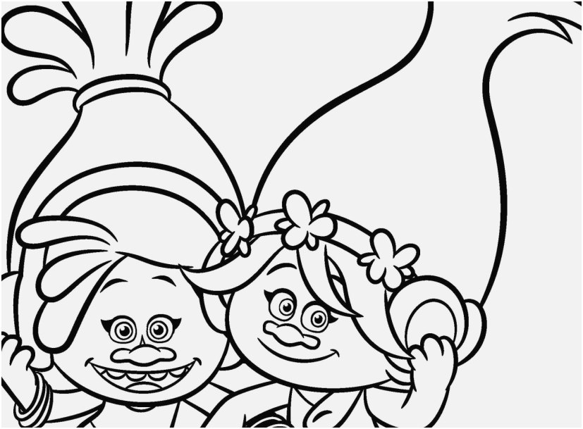 827x609 Trolls Coloring Pages View Free Printable Poppy From Trolls