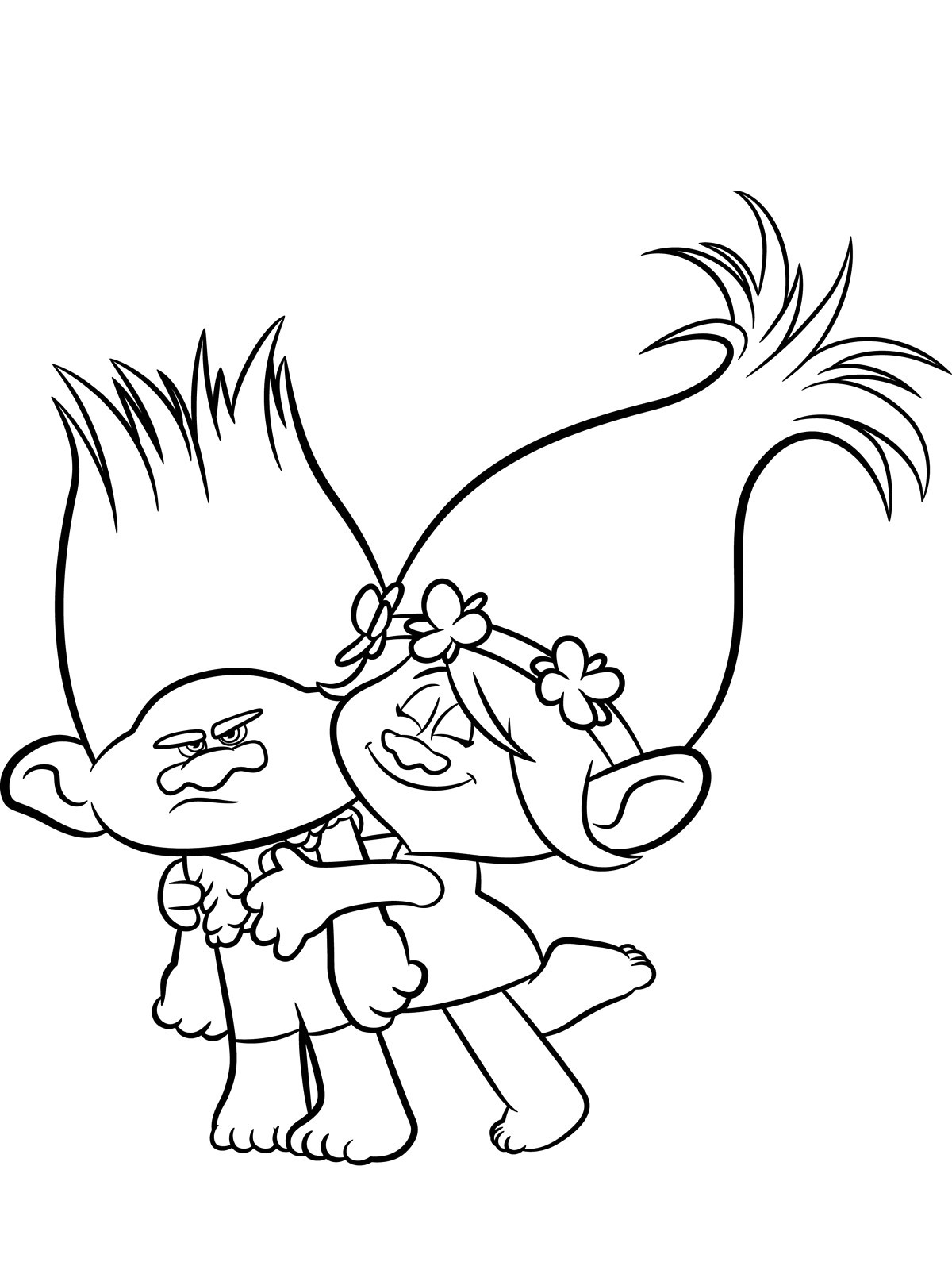 Free Trolls Coloring Pages at GetColorings.com | Free printable ...