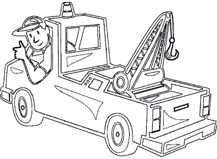 Free Truck Coloring Pages 736x537 Free Truck Coloring Pages