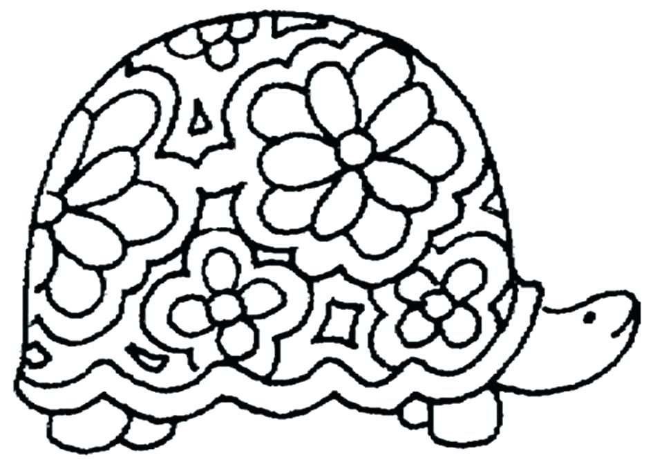 945x668 Printable Turtle Coloring Pages Free Turtle Coloring Pages As Cute