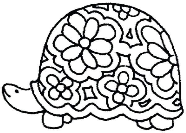 600x431 Free Turtle Coloring Pages Free Turtle Coloring Pages Turtle