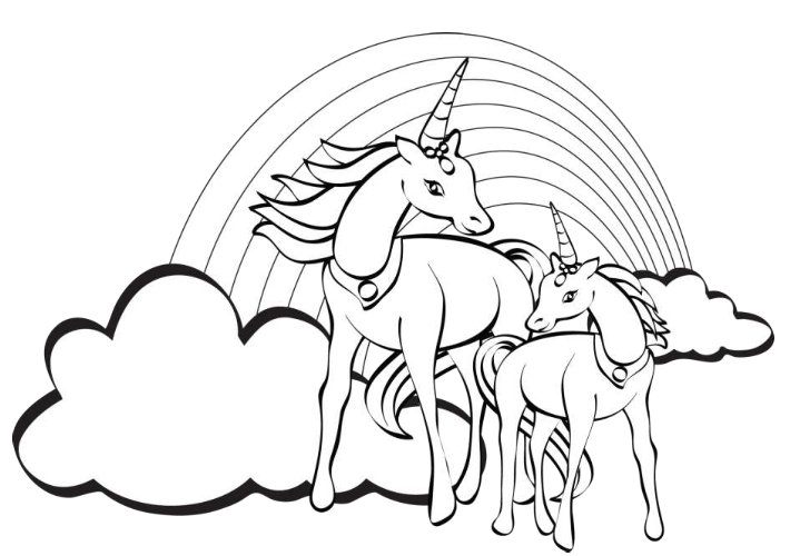 719x500 Prissy Ideas Free Unicorn Coloring Pages Wonderful Page 21