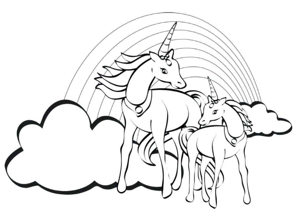 1024x712 Coloring Pages Unicorns Unicorn Pictures To Print Unicorn Coloring