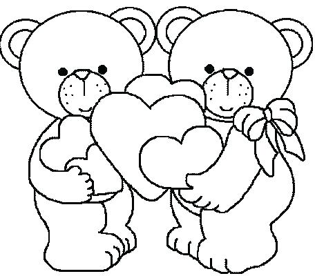 456x400 Trend Free Valentine Coloring Pages For Preschoolers Print Trend