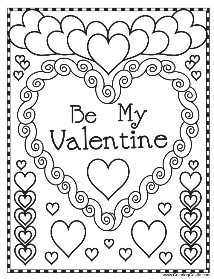 716x933 Valentine Coloring Pictures Printable 543 Free Printable