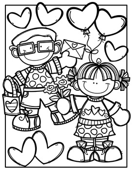 270x350 Free Valentine Coloring Pages {Made By Creative Clips Clipart} Tpt