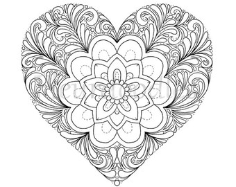 Mandala Coloring Pages 340x270 Mandala Coloring Pages