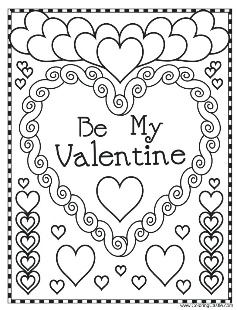 Valentine Day Coloring Pages 23 With In Valentines For Adults 786x1024 Valentine Day Coloring Pages 23 With In Valentines For Adults