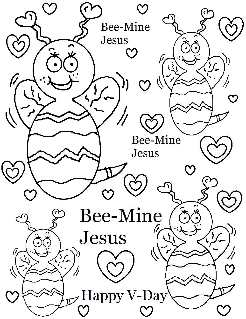 Coloring Pages ~ Valentine Day Coloring Pages Bee Mine A Bear Page 1019x1319 Coloring Pages ~ Valentine Day Coloring Pages Bee Mine A Bear Page