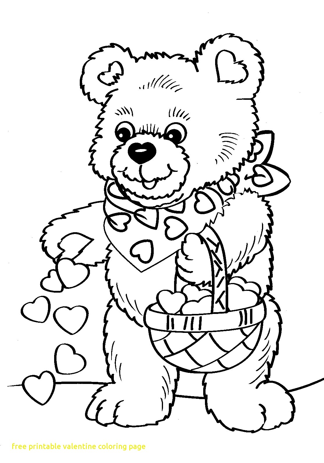 1113x1587 Free Valentines Day Coloring Pages Printable Valentine Page