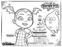 236x182 Free Printable Vampirina Coloring Pages (10 Pages) Coloring