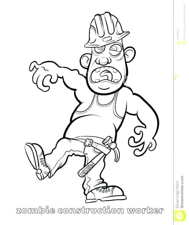 Construction Worker Coloring Page Female Construction Worker 618x734 Construction Worker Coloring Page Female Construction Worker