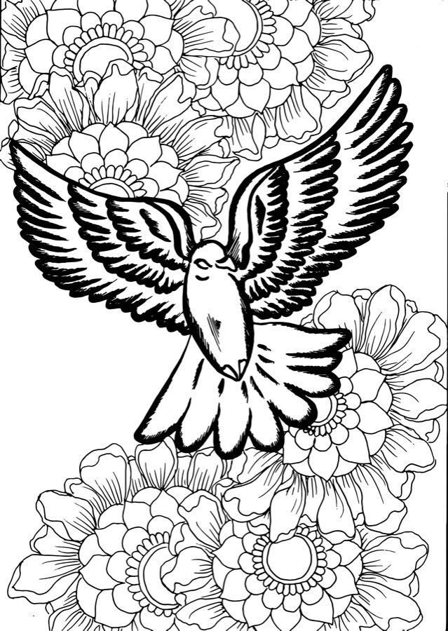 Dove Tattoo Design, Flower Vectors, Vectors To Download, Download 639x900 Dove Tattoo Design, Flower Vectors, Vectors To Download, Download