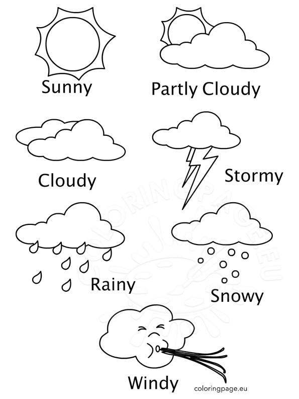 595x793 Weather Colouring Sheets Top 89 Weather Coloring Pages Free