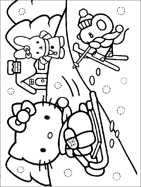 600x793 Free Winter Coloring Pages Beautiful Winter Coloring Pages 11