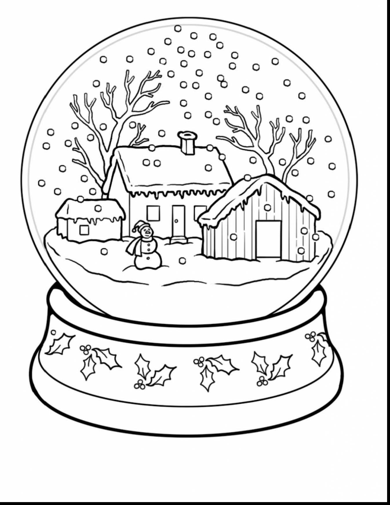 1346x1742 Sweet Looking Winter Coloring Pages Printable Download Free
