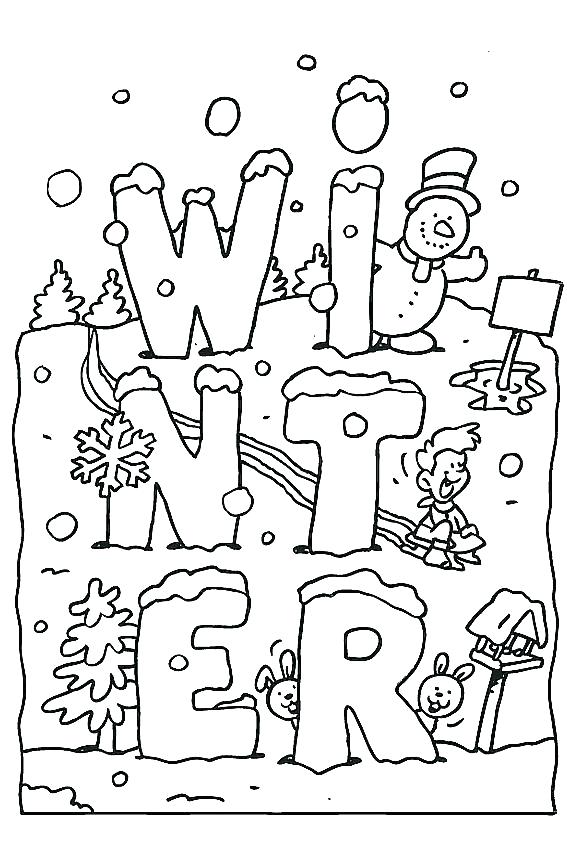 567x850 Winter Coloring Pages Coloring Pages For Coloring Pages Free