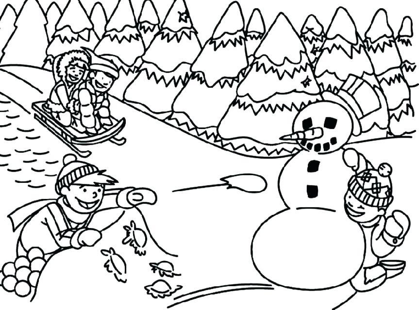 863x639 Free Disney Winter Coloring Pages Inspirational Kids And Images