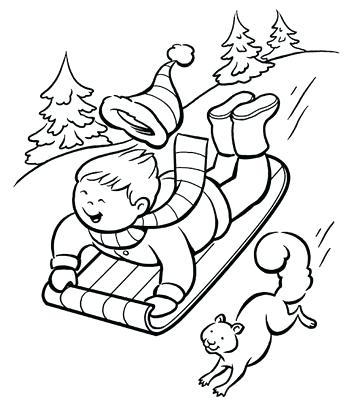 Unique Winter Coloring Pages For Preschool And Free Winter 360x400 Unique Winter Coloring Pages For Preschool And Free Winter