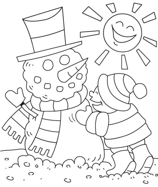 Free Preschool Winter Coloring Pages Toddler Arts And Crafts 600x711 Free Preschool Winter Coloring Pages Toddler Arts And Crafts