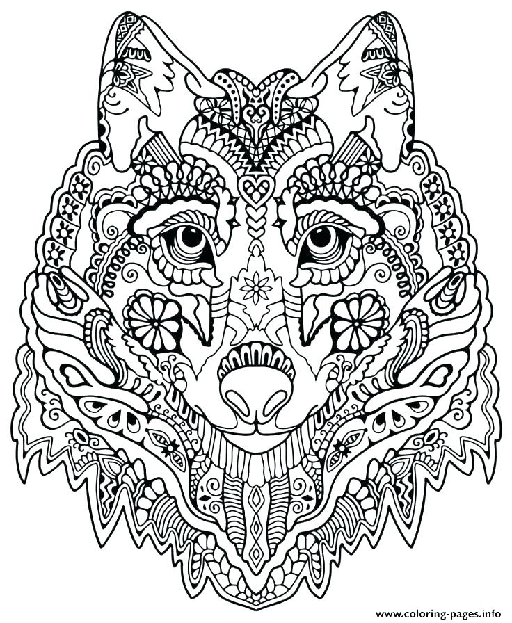 736x896 Coloring Pages Of Wolves Also Wolf Coloring Sheets Wolf Coloring
