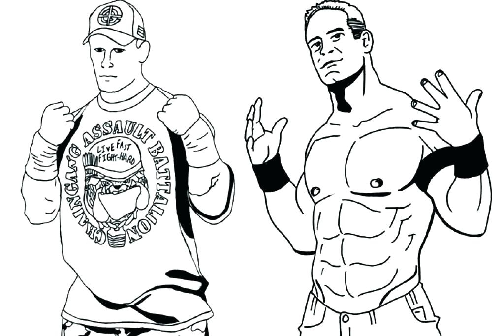 Wwe Coloring Pages Printable Coloring Pages Coloring Pictures John 1024x683 Wwe Coloring Pages Printable Coloring Pages Coloring Pictures John