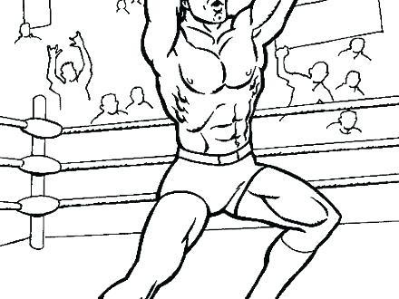 Wwe Coloring Pages Printable 440x330 Wwe Coloring Pages Printable