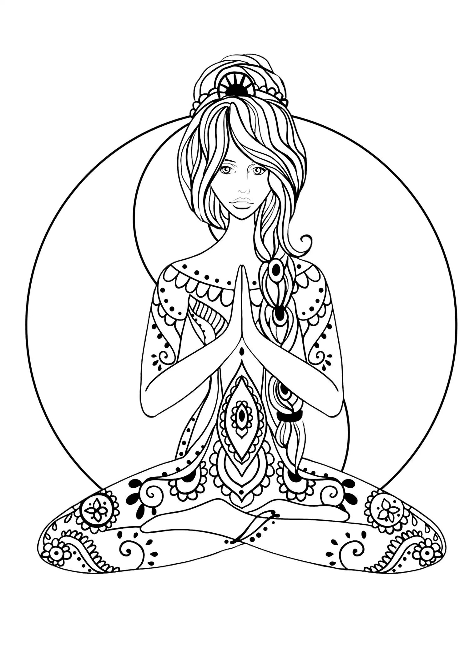 1500x2137 Yoga Coloring Pages To Print Copy Fresh Kids This Is A Free