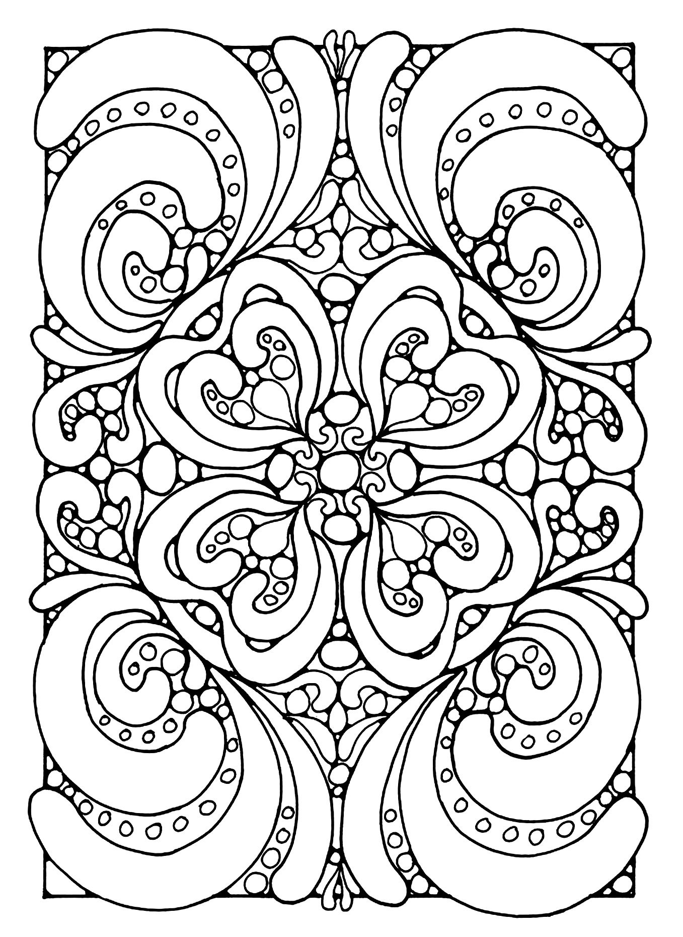 Free Coloring Page Abstract Coloring Pages 1357x1860 Free Coloring Page Abstract Coloring Pages