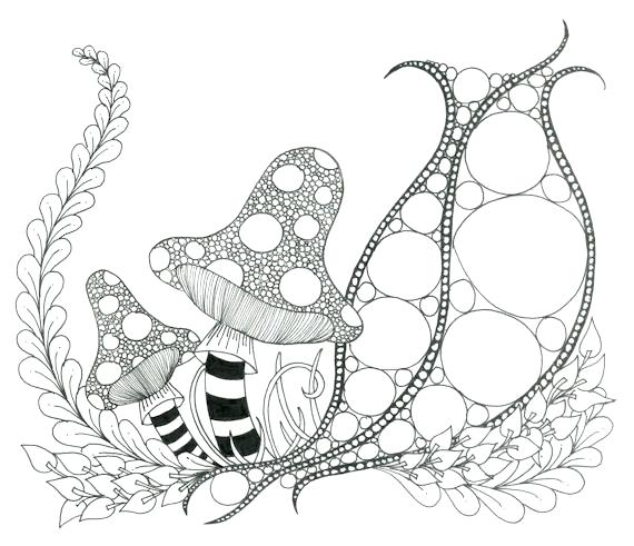 570x491 Zendoodle Coloring Pages Printable Coloring Page By On Free