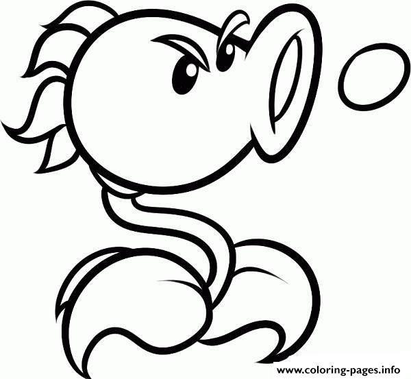 600x553 Great Plants Vs Zombies Coloring Pages 99 On Online