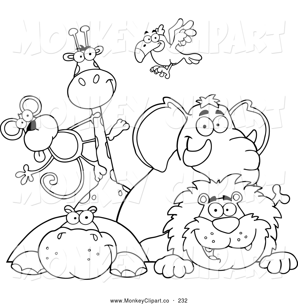 Free Preschool Coloring Pages Of Zoo Animals 8
