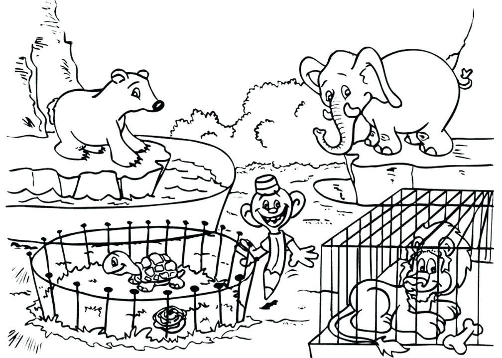 Animal Coloring Pages To Print Printable Zoo Animal Coloring Pages 1008x718 Animal Coloring Pages To Print Printable Zoo Animal Coloring Pages