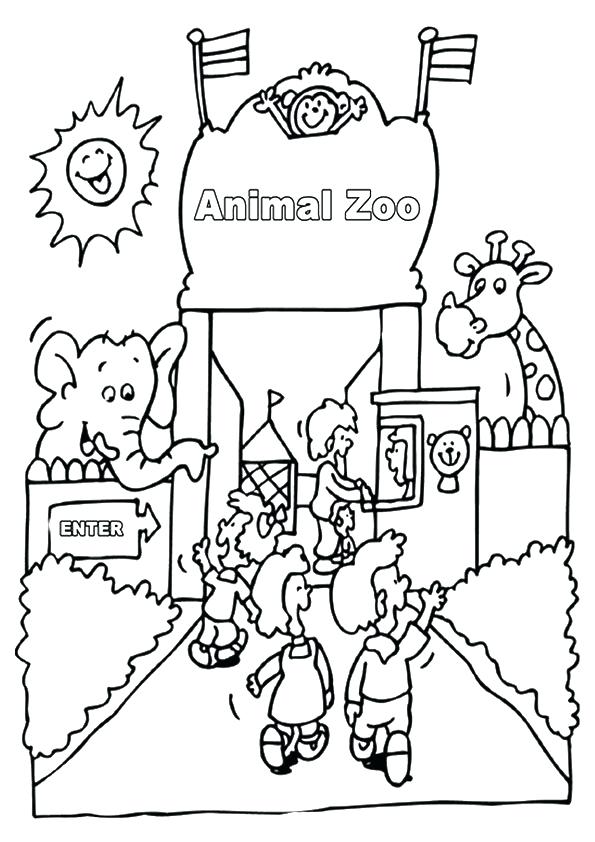 Zoo Coloring Pages Free Zoo Coloring Pages For Zoo Animal 595x842 Zoo Coloring Pages Free Zoo Coloring Pages For Zoo Animal