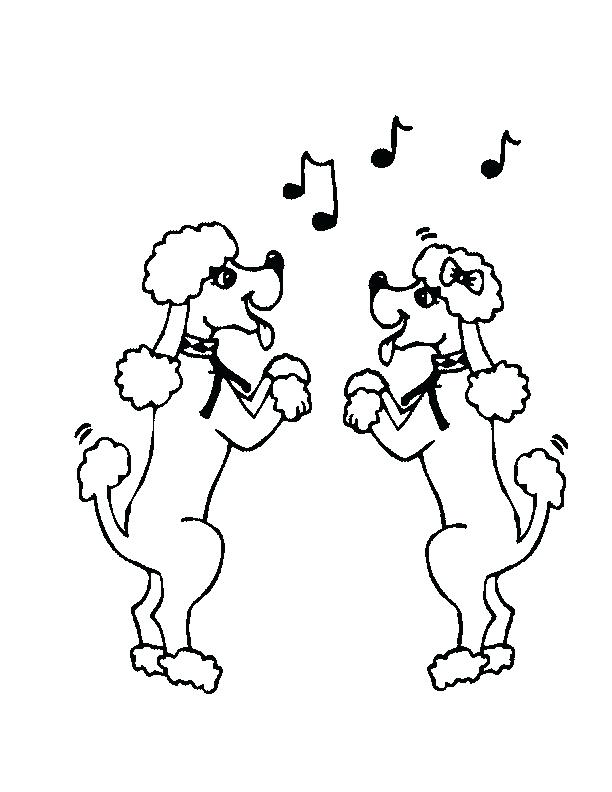 Poodle Coloring Page Poodle Coloring Pages Free Poodle Puppy 612x792 Poodle Coloring Page Poodle Coloring Pages Free Poodle Puppy