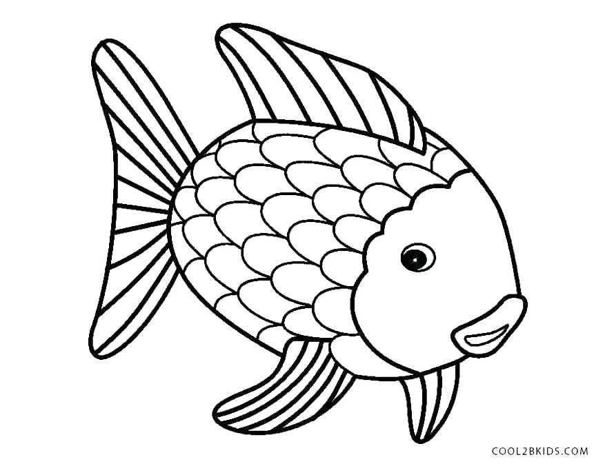 890x689 Fish Color Pages Free Coloring Pages Fish Fish Coloring Books Plus
