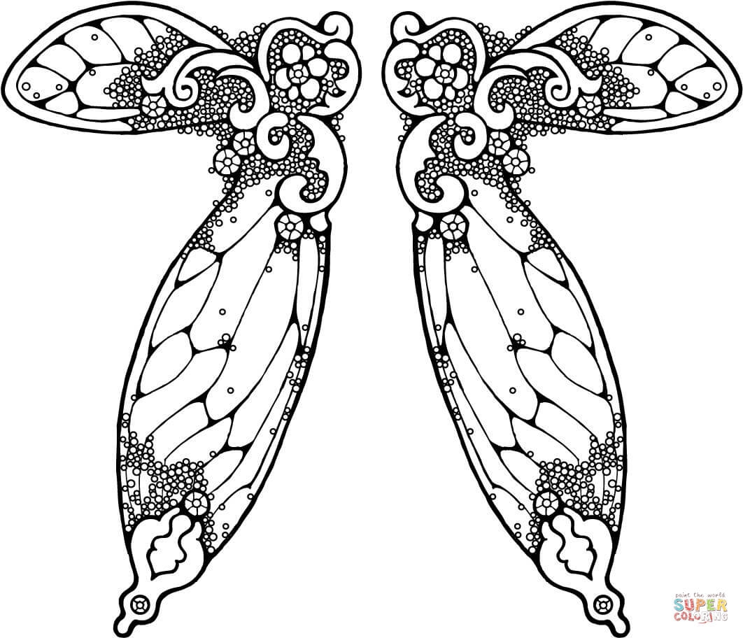Awesome Fairy Wings Heart Coloring Pages Design Free Coloring Pages 1062x912 Awesome Fairy Wings Heart Coloring Pages Design Free Coloring Pages
