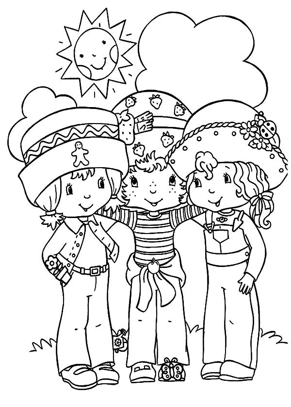 600x840 Preschoolers Best Friends Coloring Pages Best Place To Color