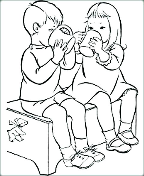 480x586 Friend Coloring Pages