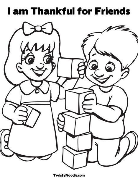 468x605 Friendship Coloring Pages For Preschool Friends Coling Pages F