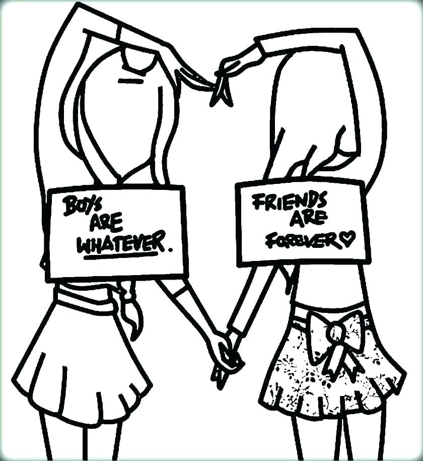 Friendship Coloring Pages Friendship Coloring Pages Friends 840x915 Friendship Coloring Pages Friendship Coloring Pages Friends