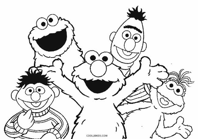 Elmo Coloring Page 10 650x458 Elmo Coloring Page 10