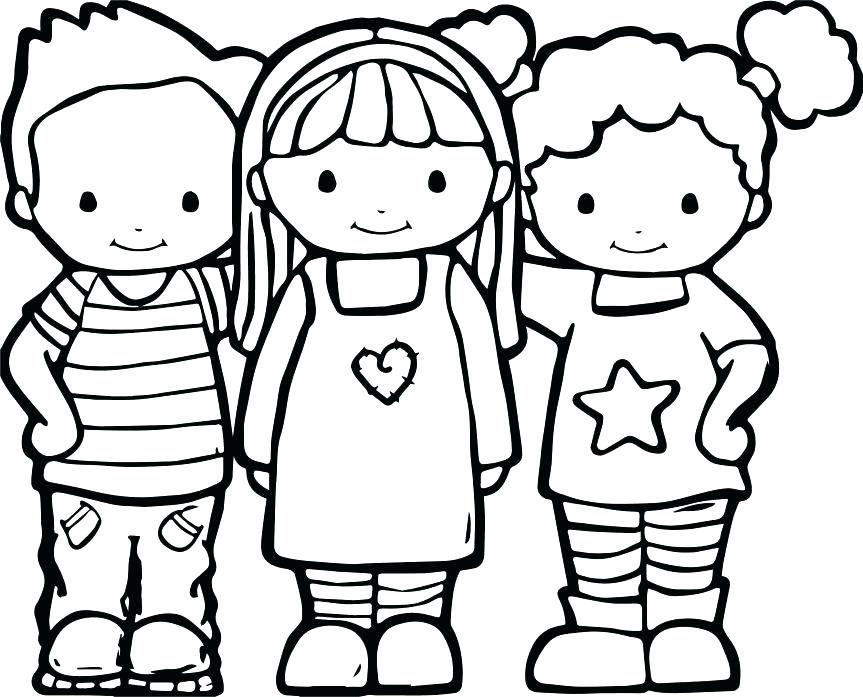 2 Friends Coloring Pages Coloring Pages Happy Friendship Day 863x697 2 Friends Coloring Pages Coloring Pages Happy Friendship Day