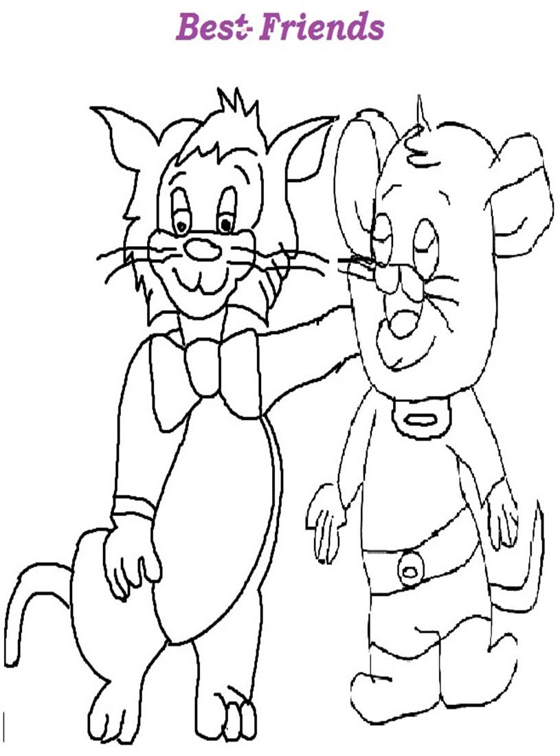 Friendship Day Printable Coloring Page For Kids 6 815x1100 Friendship Day Printable Coloring Page For Kids 6